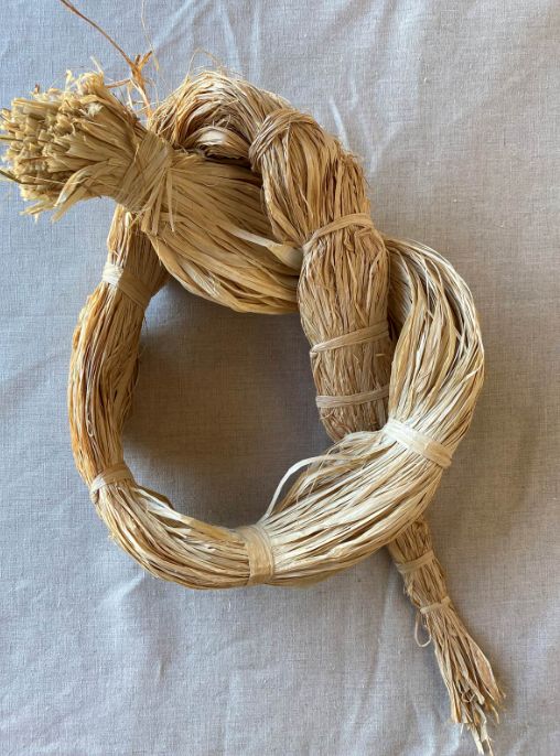 Raffia Hanks Natural