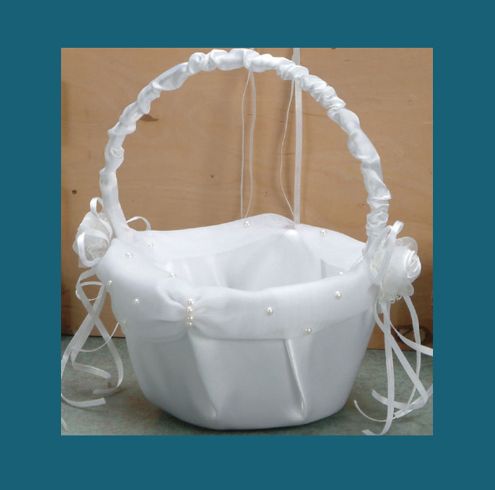 6in.X8in. FLOWER GIRL BASKET
