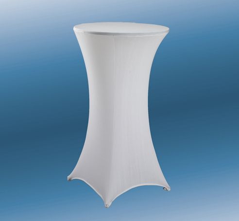 31’’ X 43’’ SPANDEX ROUND COCKTAIL TABLE COVER