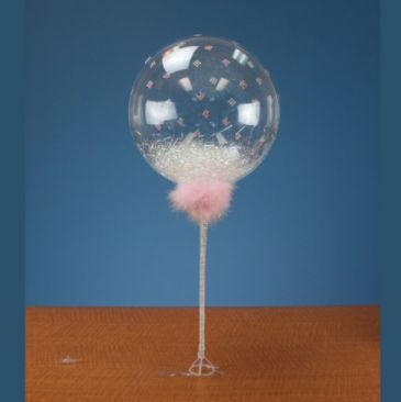 24’’ CLEAR BUBBLE BALLOON, 10 IN PACK