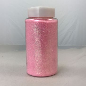 PINK GLITTER BY JAR, 1 POUND/JAR