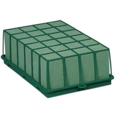 1 2/3 Brick Cage with Aquafoam - Green
