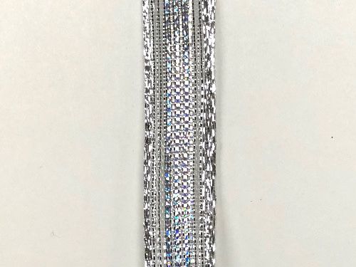 5/8’’ SILVER METALLIC 50 YDS