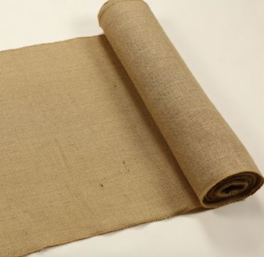 20" X 10 YDS BURLAP RIBBON, PLAIN