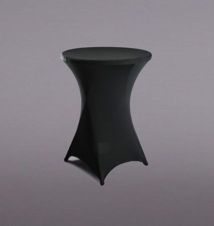 31’’ X 43’’ SPANDEX ROUND COCKTAIL TABLE COVER