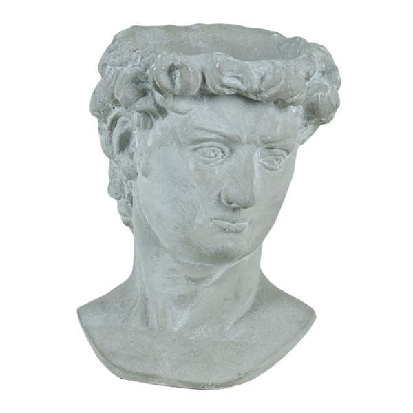 WHITE WASH CEMENT ALEXANDER STONE HEAD 6.2.5"H X 5"