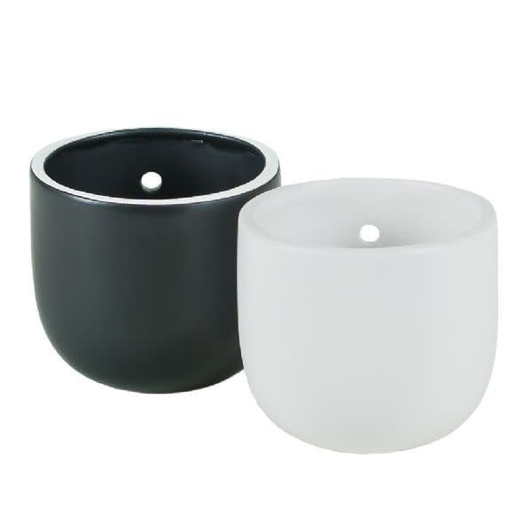 50% off was $6 now $3. ROUND WALL PCKT POTTERY 3.5''