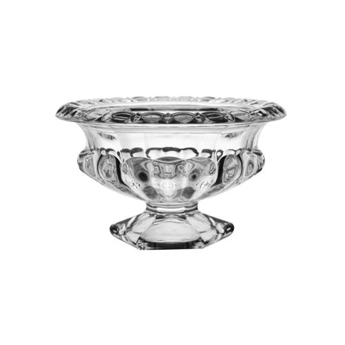 5"H X 8.25" Abelia Compote THICK GLASS