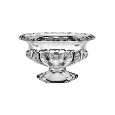 5"H X 8.25" Abelia Compote THICK GLASS