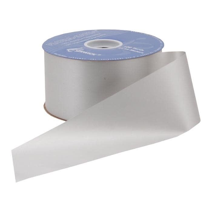 2.75" FLORAL SATIN RIBBON #40 100 YARDS