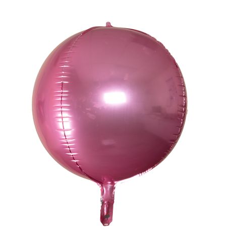 8" ORB SPHERE BALLOON-PINK