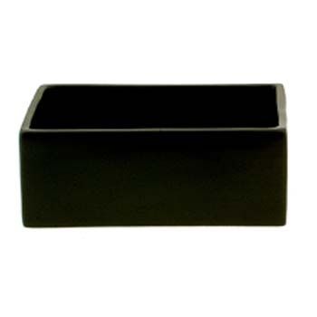 2.5"H X 7.5"L X 5.5"W LOW RECTANGLE WHITE PLANTER