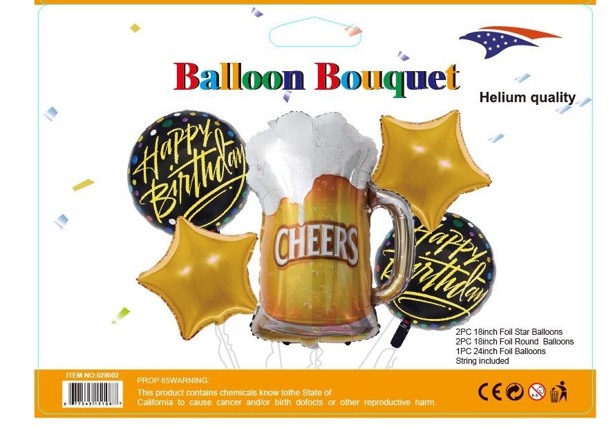 BALLOON BOUQUET BEER