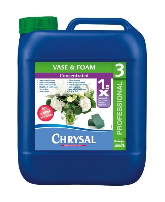 Chrysal Clear Professional #3 Vase Solution