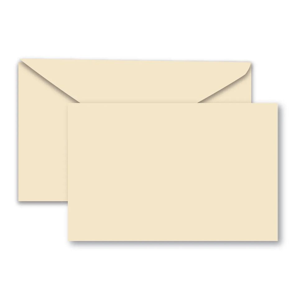 4 1/2″ x 3″ IVORY ENVELOPE 500 per box
