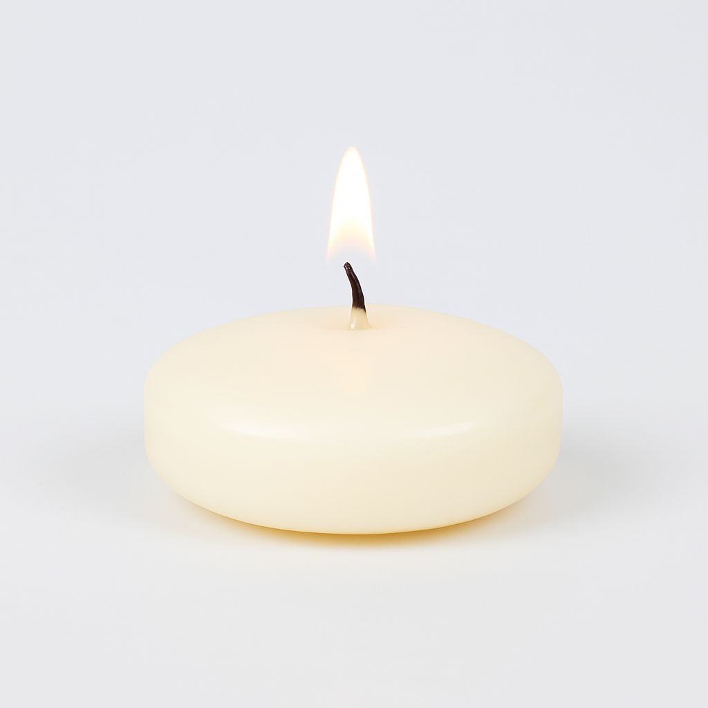 2" Ivory Floating Candle PACKED 144