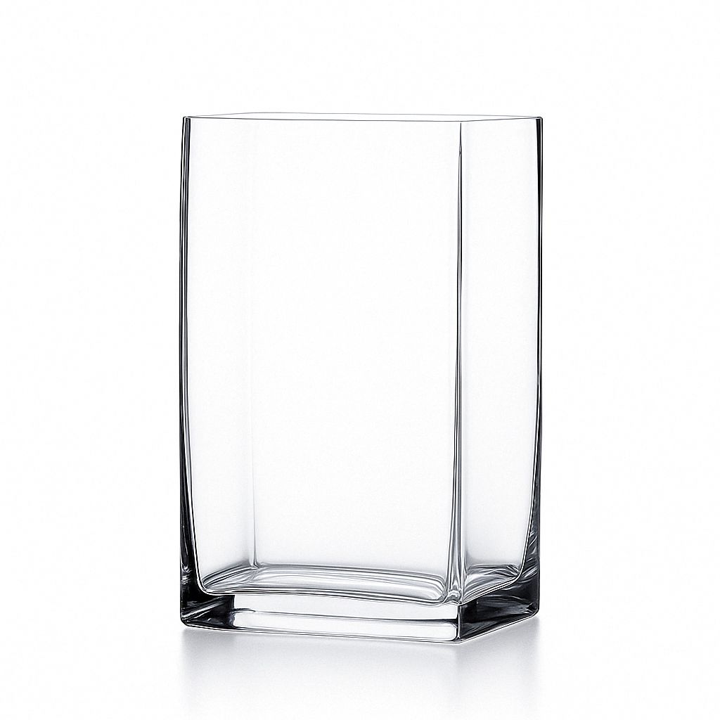 8"h x 4" x 3" CLEAR GLASS  RECTANGLE OPENING