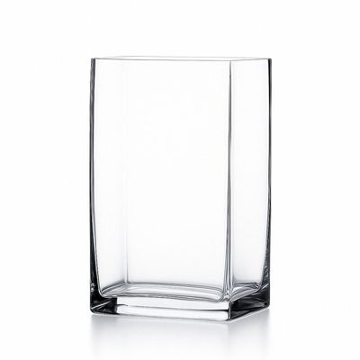8"h x 4" x 3" CLEAR GLASS  RECTANGLE OPENING
