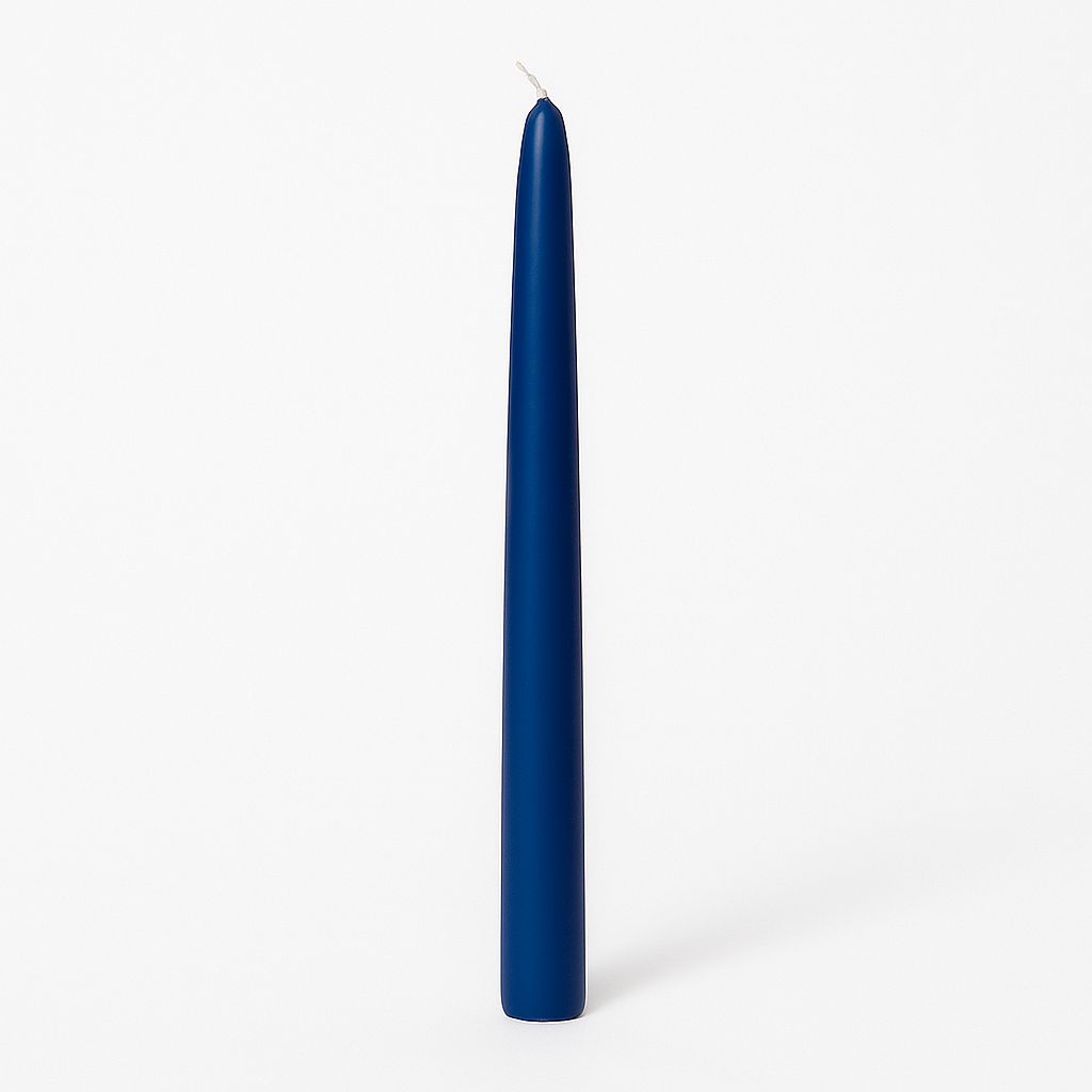 Taper Candles (Cello Wrapped) 12 INCH  COBALT BLUE