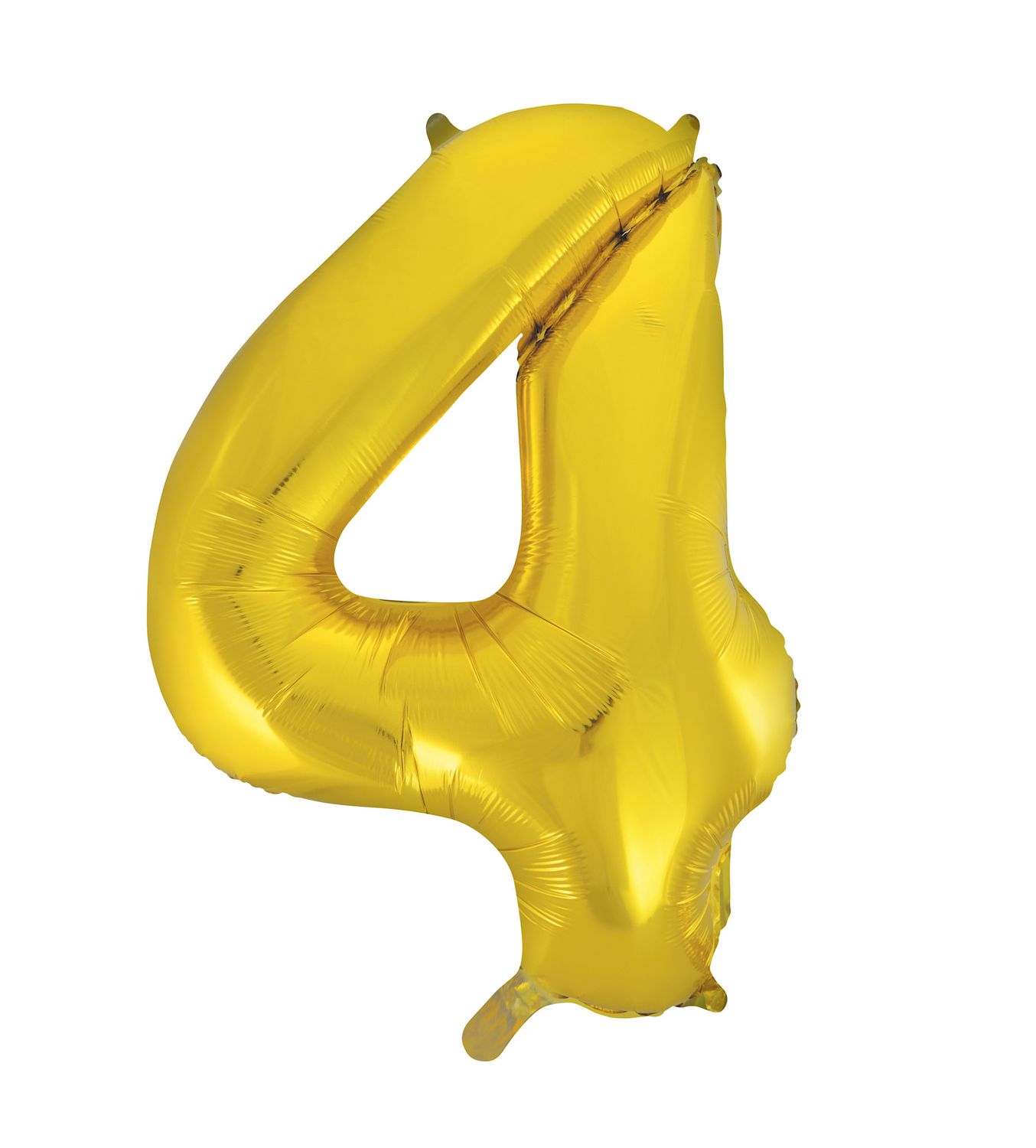 34" GOLD FOIL NUMBER BALLOON-4
