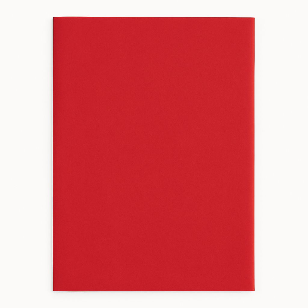 24x36 (400) Red Wax Tissue/5rms