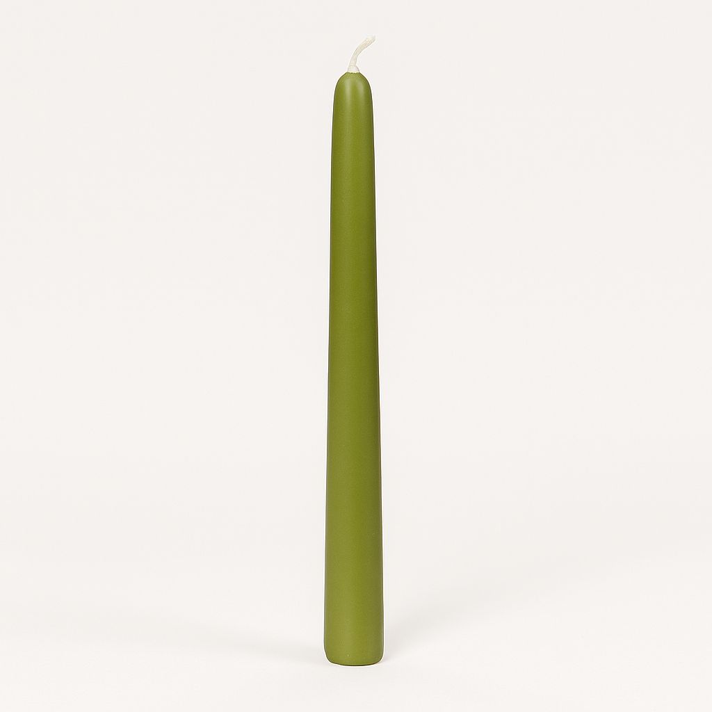 Taper Candles (Cello Wrapped) 12 INCH  BASIL
