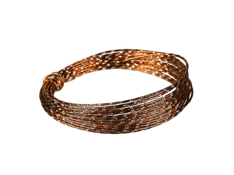 12GA X 39' ORANGE DIAMOND CUT ALUMINUM WIRE