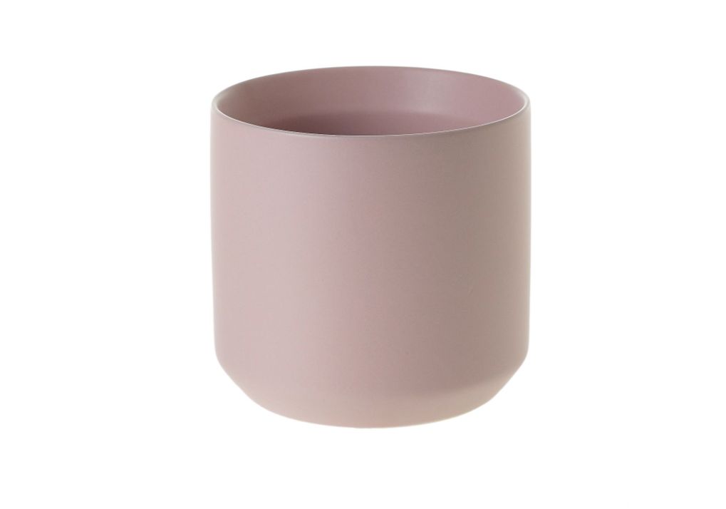 4.5”H X 4.75” PINK KENDALL POT COLLECTION (AD)