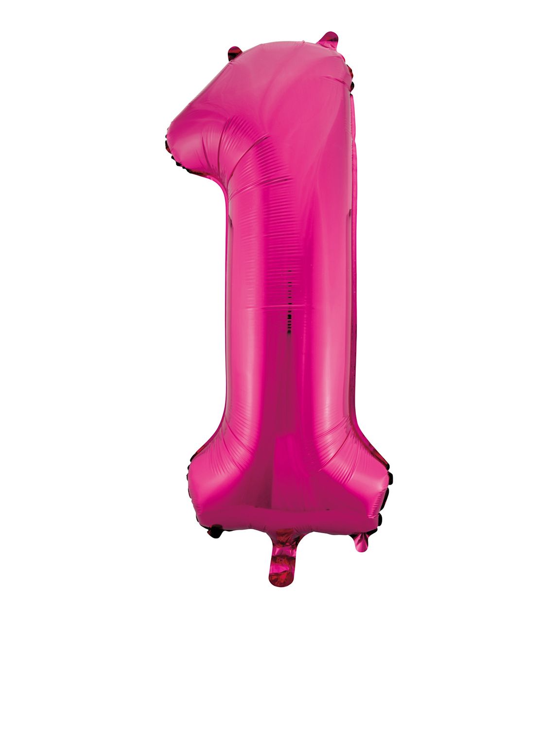34" FUSCHIA FOIL BALLOON NUMBER-1