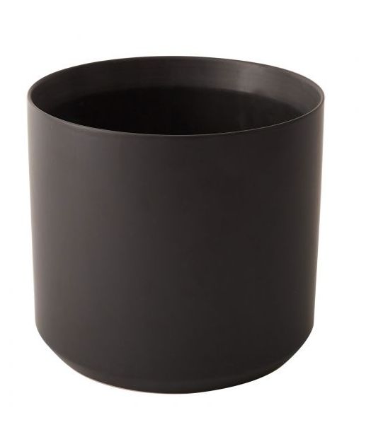 11.75H X 12" BLACK KENDALL POT (AD)
