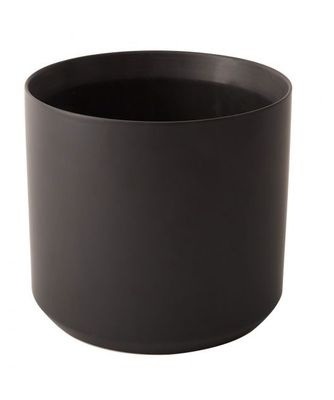 11.75H X 12" BLACK KENDALL POT (AD)