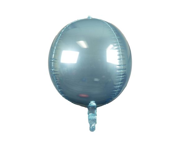 8'' ORB BLUE SPHERE BALLOON-BLUE