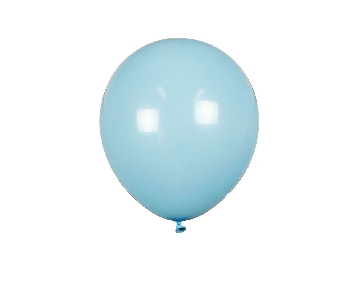 5'' LIGHT BLUE 5'' BALLOON, 100 PCS