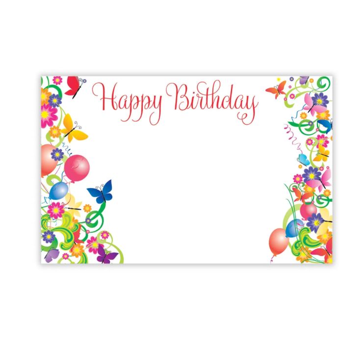 "HAPPY BIRTHDAY" CAPRI CARD