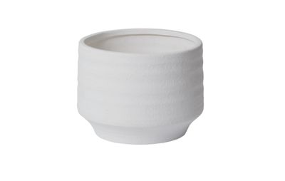 8”H X 10” WHITE POT ANDRADE COLLECTION(AD) 96907.00