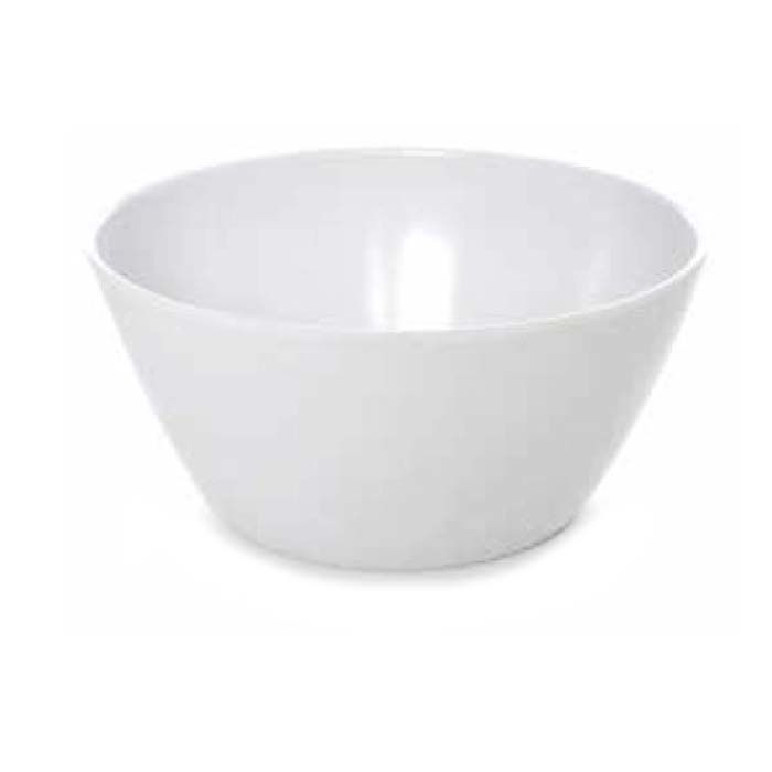 6'' WHITE MELAMINE BOWL