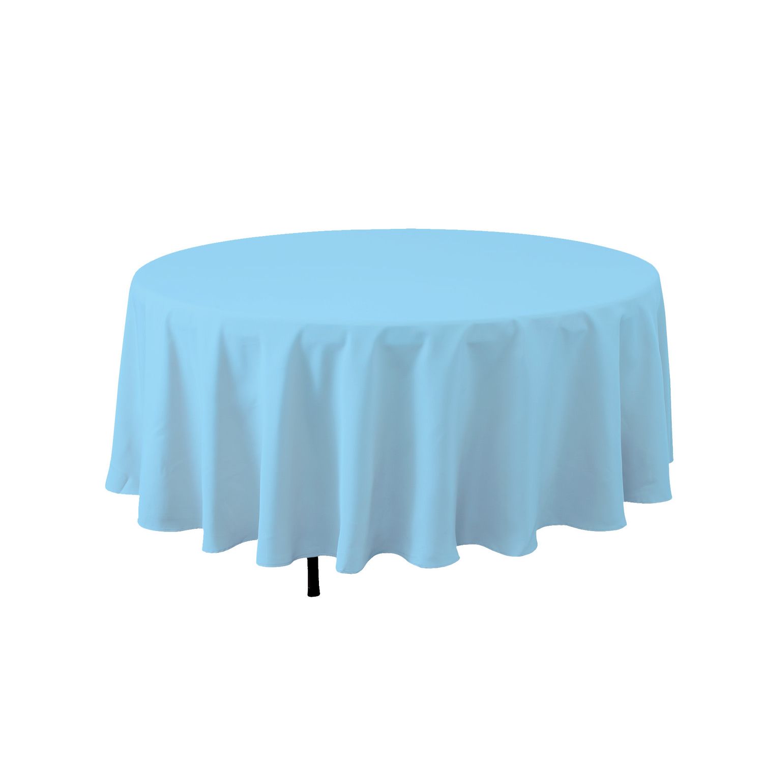 90'' ROUND POLYESTER TABLECOVER BLUE, reg $17.99