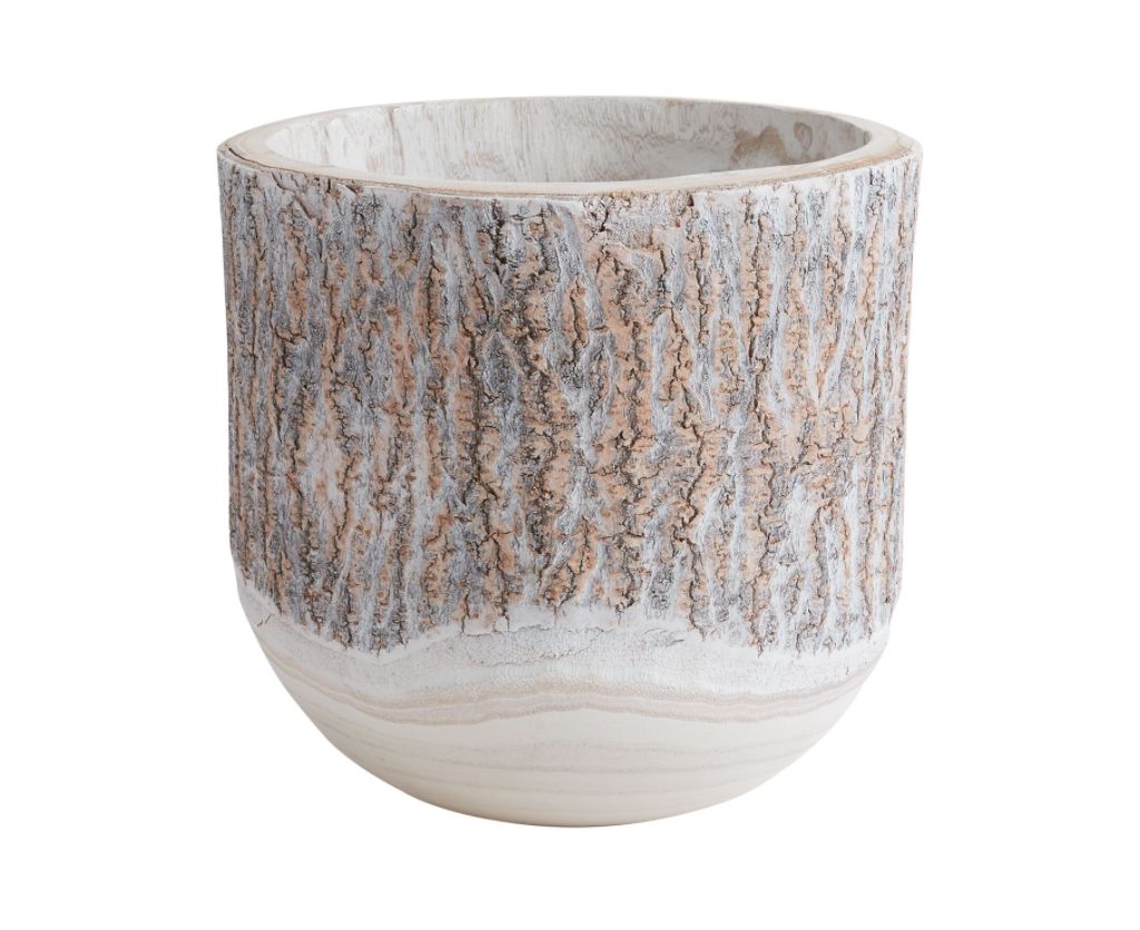 11.25”H X 9.5” ELMWOOD PLANTER BOWL COLLECTION (AD)