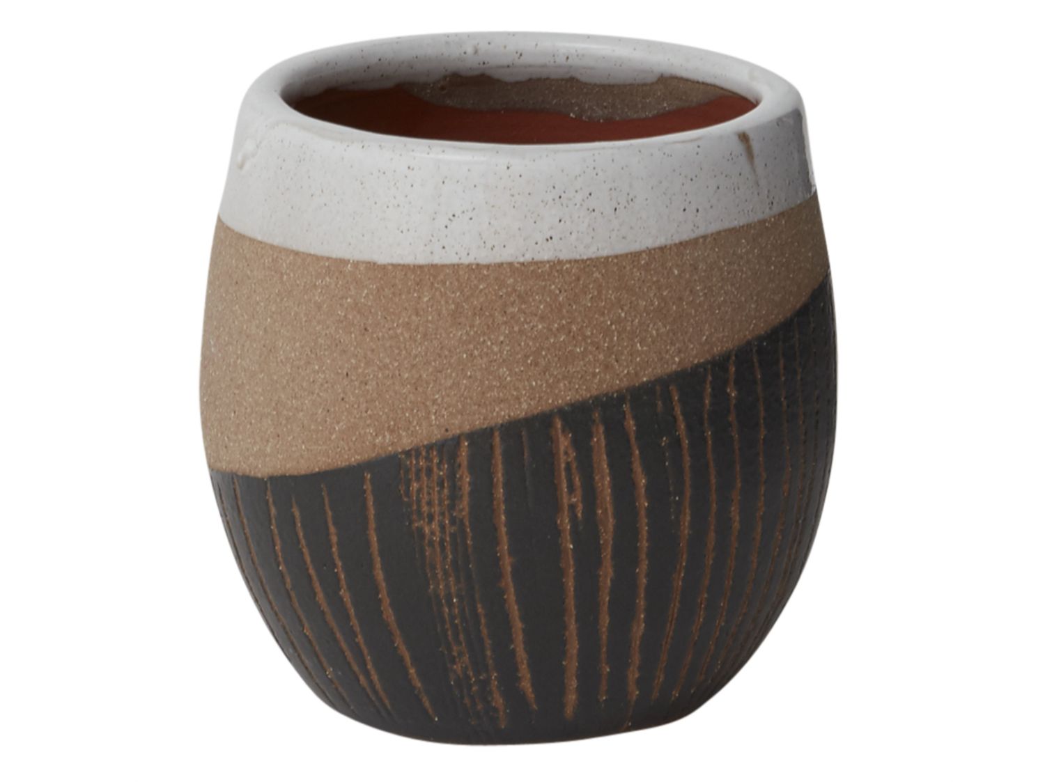 50% off was $13 now $6.50. 5" X 5" CERAMIC OCO POT (AD)