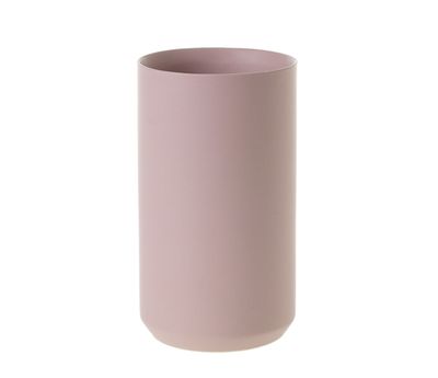 8”H X 4.5” PINK  CERAMIC KENDALL VASE COLLECTION (AD)