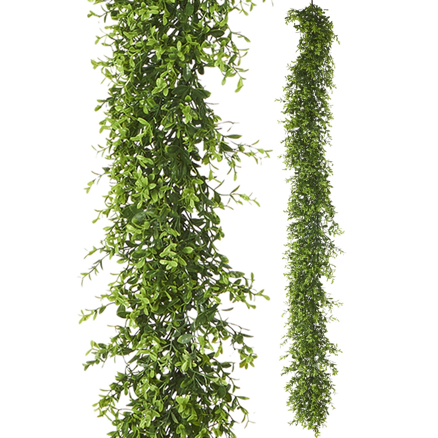 ARTIFICIAL BOXWOOD GARLAND 7'' X 62''