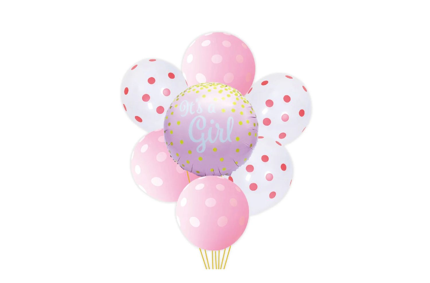 7 PC IT'S A GIRL BALLOON KIT