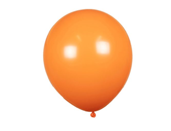 5" ORANGE LATEX BALLOON, 100 PCS
