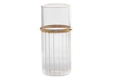 6”H X 2.75” GLASS RING VOTIVE