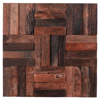 SQ RECYCLED 12X12'' BOAT WOOD, REG $21.99