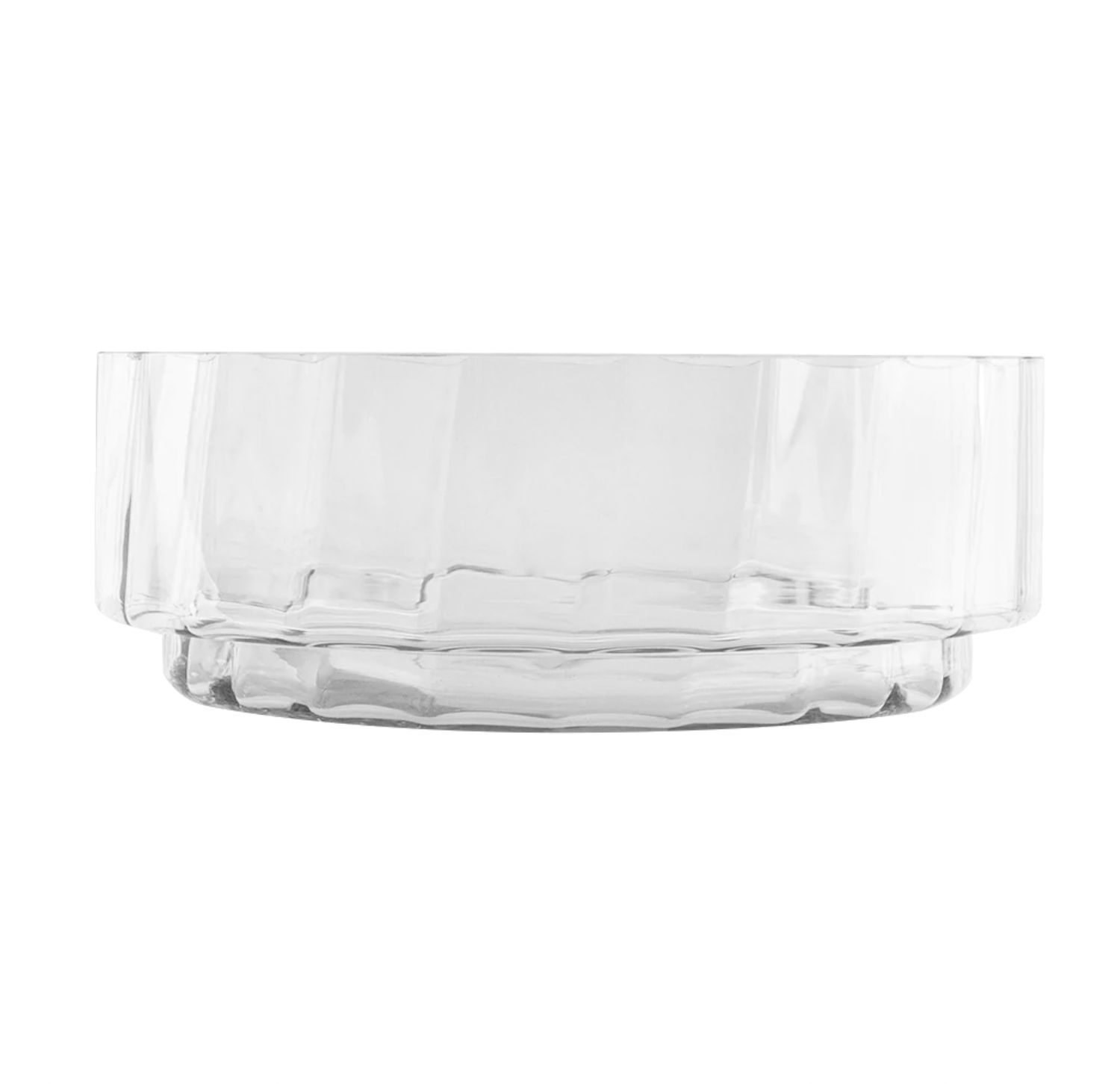 40% off was $52.49 now $31.49. 5”h x 13.75” LOW GLASS CYLINDER BOWL