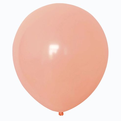 9" ORANGE MACARON BALLOON, 100 PCS