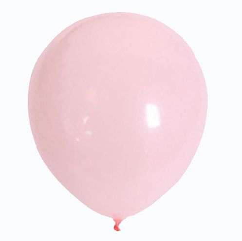 12" PINK MACARON BALLOON, 72 PCS