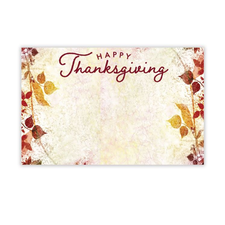 "HAPPY THANKSGIVING" CAPRI CARD