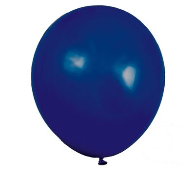 9" NAVY LATEX BALLOONS, 100 PCS